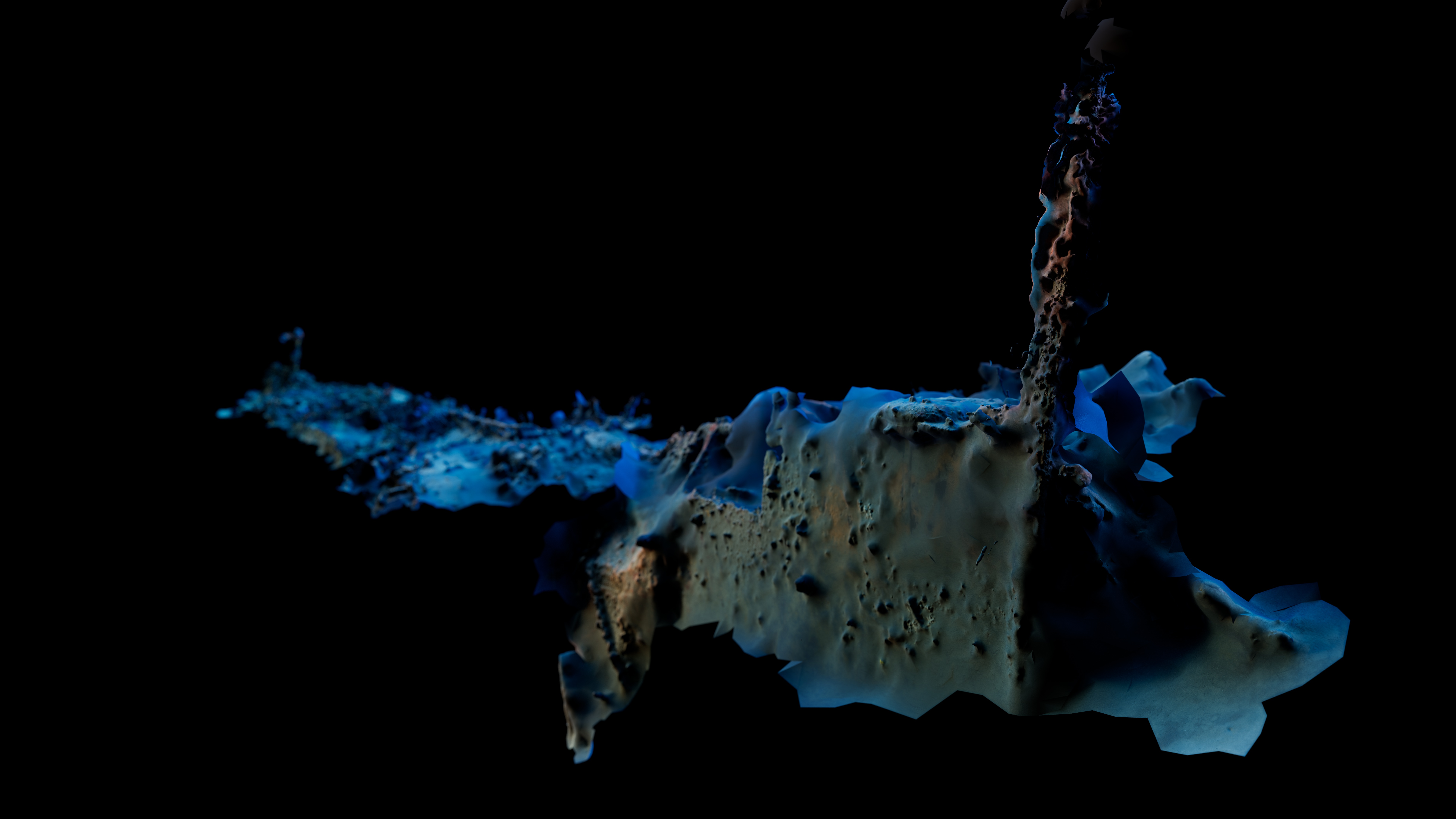 Photogrammetry of the wreck newly identified as the Hofuku Maru. Photogrammetry of the wreck newly identified as the Hofuku Maru.